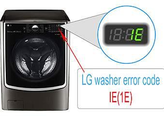 Ошибки стиральных машин 